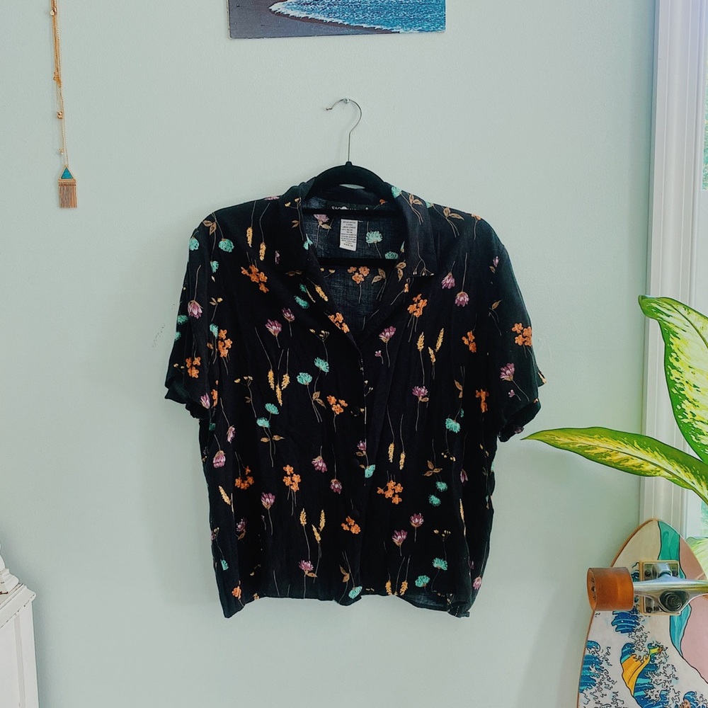 Vintage floral top